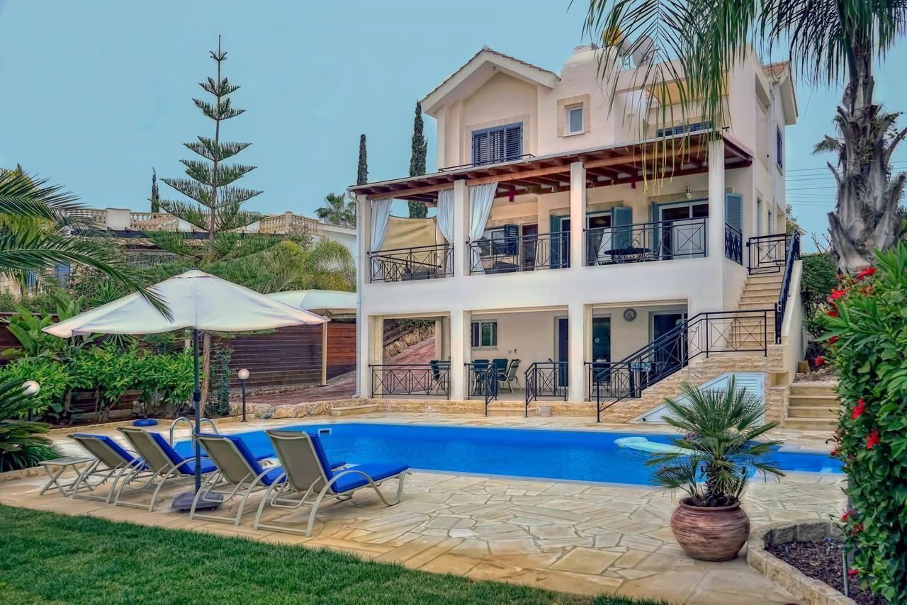 Sandy Beach Villa Polis Esterno foto